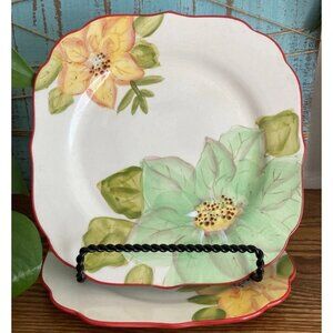 The Pioneer Woman Christmas Poinsettia 8.75 Salad Dessert Plate Set Of 2